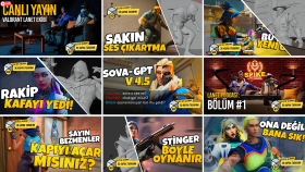 3D Valorant Thumbnail Çalışmaları