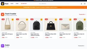 Bagly – Çanta E-ticaret Sitesi (React + PHP)