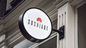 Sushiart logo tasarımı
