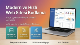 sıfırdan özel kod yazarak web sitenizi hayata geçiririm