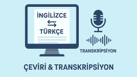 İngilizce Türkçe  çeviri yapıyorum