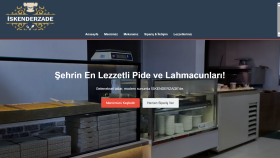 İskenderzade Restoran İnternet Sitesi Ve QR Menu