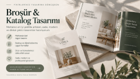 broşür, katalog ve tanıtım tasarımları oluştururum
