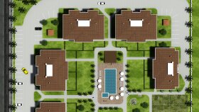 Palmiye Sitesi - Dış Mekan Tasarımı
