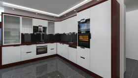 Profesyonel olarak Mutfak Dolabı Tasarımı Render