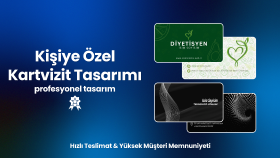 profesyonel ve etkileyici kartvizit tasarımı yapabilirim