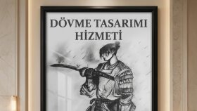 vücudunuza özel özgün dövme tasarımı yaparım