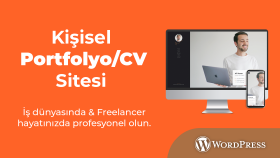 kişisel portfolyo/cv sitenizi hazırlayabilirim