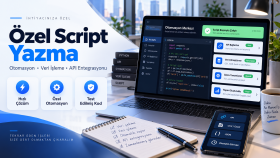 ihtiyacınıza özel otomasyon ve script çözümleri geliştiririm