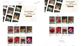 çiçek e-ticaret website