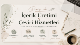 Kelimelerle uğraşmak benim için bir tutku!