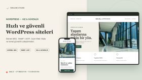 WordPress sitenizi hızlandırır ve güvenliğini güçlendiririm
