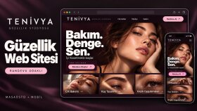 Tenivya Güzellik | Randevu Odaklı Web Sitesi
