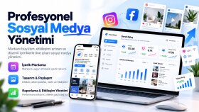 markanızın sosyal medyasını profesyonel biçimde yönetirim