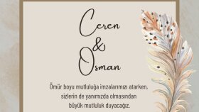 özel gününüz için en iyi davetiyeyi tasarlarım
