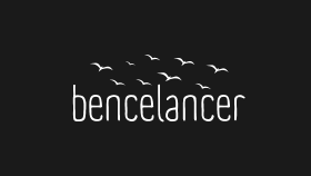 Bencelancer minimalist freelancer logosu.