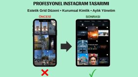 markanız için estetik instagram tasarımları yaparım