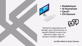  yazılarınızı redakte eder, doğal olmasını sağlarım