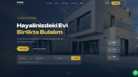 Premium Emlak Web Platformu — Modern Altyapı Tasarımı