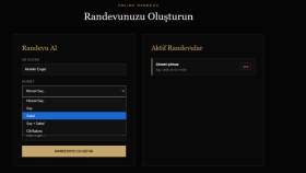 Berber Randevu Sistemi