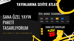 yayınların için sana özel tasarımlar yaparım