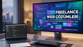 web yazılımları ve web siteleri geliştiririm