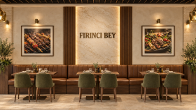Restoran 3D Modelleme-Render