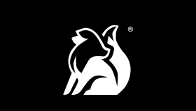 tilki logo tasarımı flat