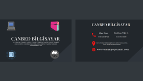 Canbed Bilgisayar Kartvizit Tasarımı