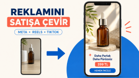 Reels ve TikTok için satış odaklı reklam videosu hazırlarım