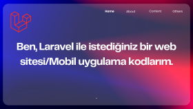 Laravel ile istediğiniz türden websitesi yaparım