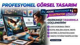istek doğrultusunda görsel tasarım yapabilrim