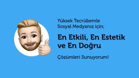 sosyal medyalarınız için etkili tasarımlar oluşturabilirim