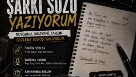 size profesyonel ve özgün şarkı sözü yazarım