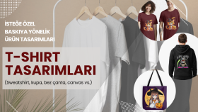 tshirt, sweat, kupa vb. ürünler için tasarım yapabilirim