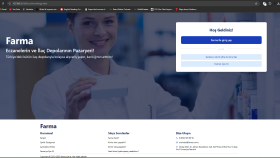 Html + Tailwindcss ile oluşturulmuş web sayfası