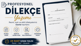 dilekçelerinizi özenle titizlikle yazıyorum