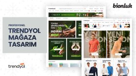 Trendyol mağaza tasarımlarınızı hazırlarım