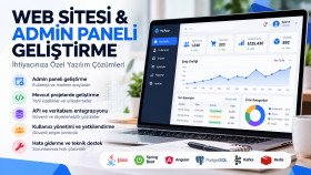 web sitesi ve admin panel geliştirebilirim