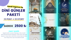 dini günler paketi hazırlarım