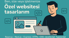 size veya işletmenize özel websitesi tasarlarım