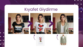 Fotoğrafa Kıyafet Giydirme İşlemi