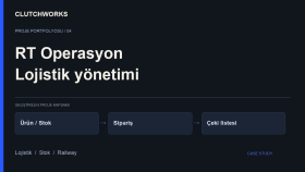 RT Operasyon | Stok ve Lojistik Yönetimi