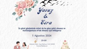 En özel günleriniz için tasarımlar 