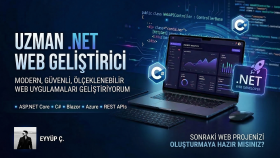 .NET ile web yazılımları ve özel sitelerinizi yaparım