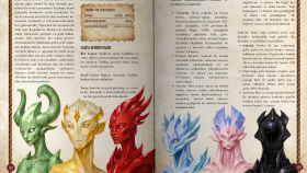 Sealed Stories RPG Kural Kitabı Resimleme