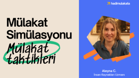 mülakat simülasyonu yaparım