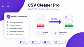 Python CSV Veri Temizleme ve Düzenleme Aracı