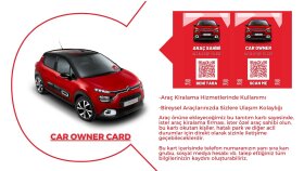 Car Owner Card Tasarım