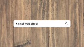 kişisel web sitesi kurarım